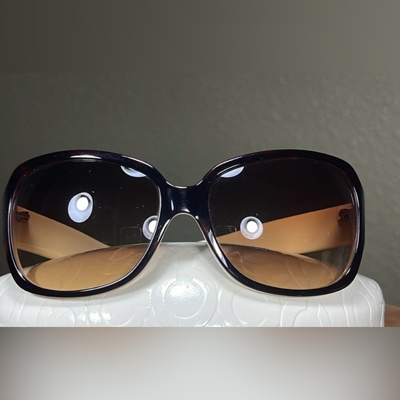 Vintage 1990’s Coach Tasha Tortoise Sunglasses | Rare find! - Picture 1 of 8